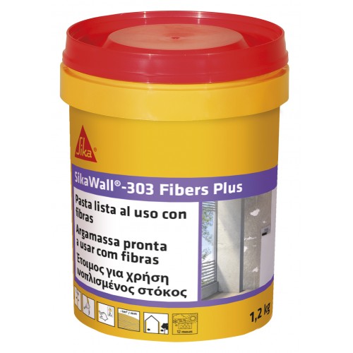 SikaWall-303 Fibers Plus   1,2 KG Cubo